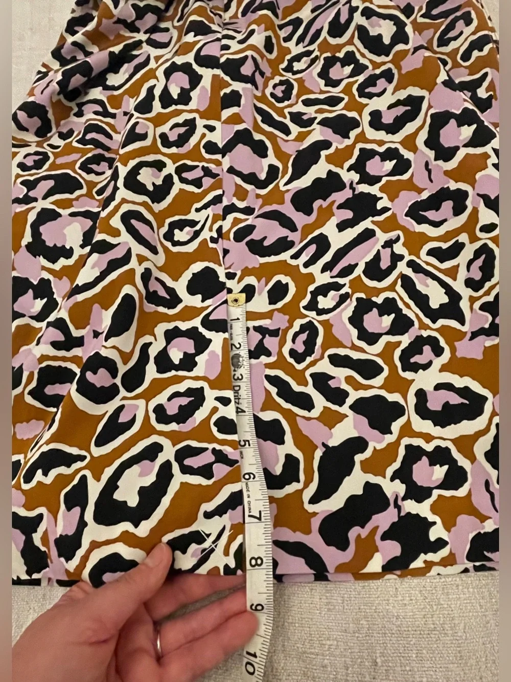 J.Crew Stretch Faille Cocktail Sheath Dress 12  Adobe Orchid Leopard Party Event